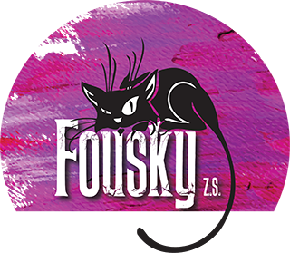 Fousky z.s. - logo spolku pro mobilní telefony